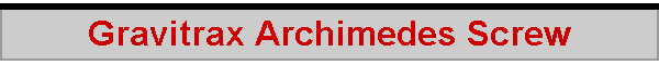 Gravitrax Archimedes Screw